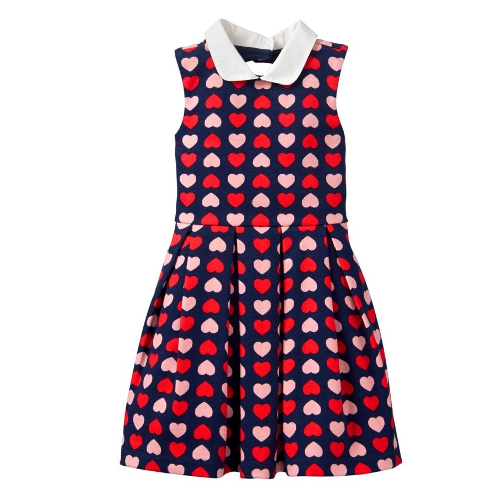 Janie & Jack Heart Ponte Dress - 2T